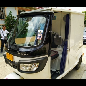 Lazada Express Delivery Vehicle