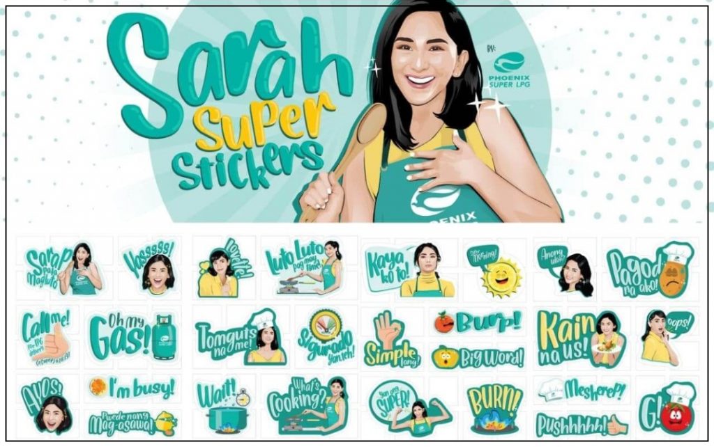 Sarah Geronimo Viber Super Stickers