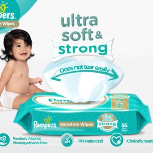 Pampers Sensitive Wipes