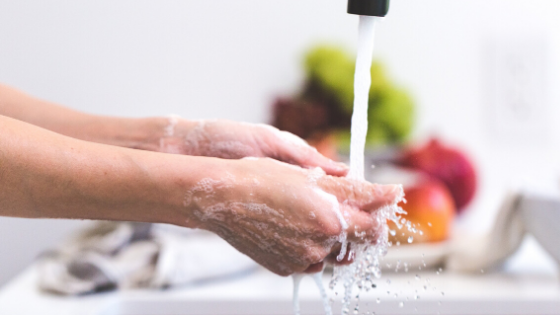 Prevent COVID-19 by handwashing