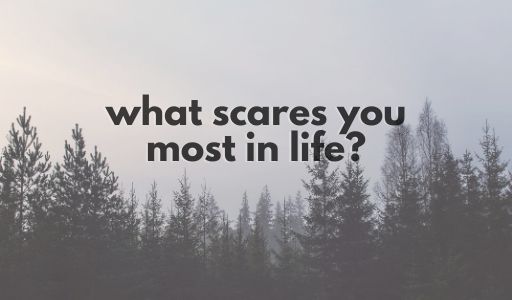 writing prompts what scares you most 