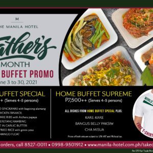 Father's Day Promo Manila Hotel