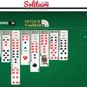 spider solitaire card games