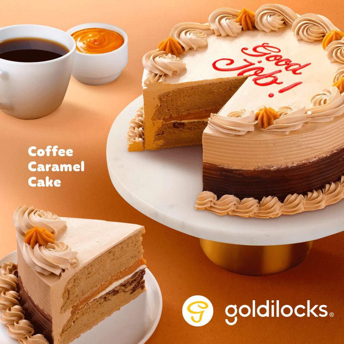 Delicious Coffee Caramel Cake from Goldilocks