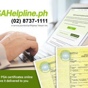PSAHelpline PSA Certificates