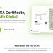 Digital PSA Certificate